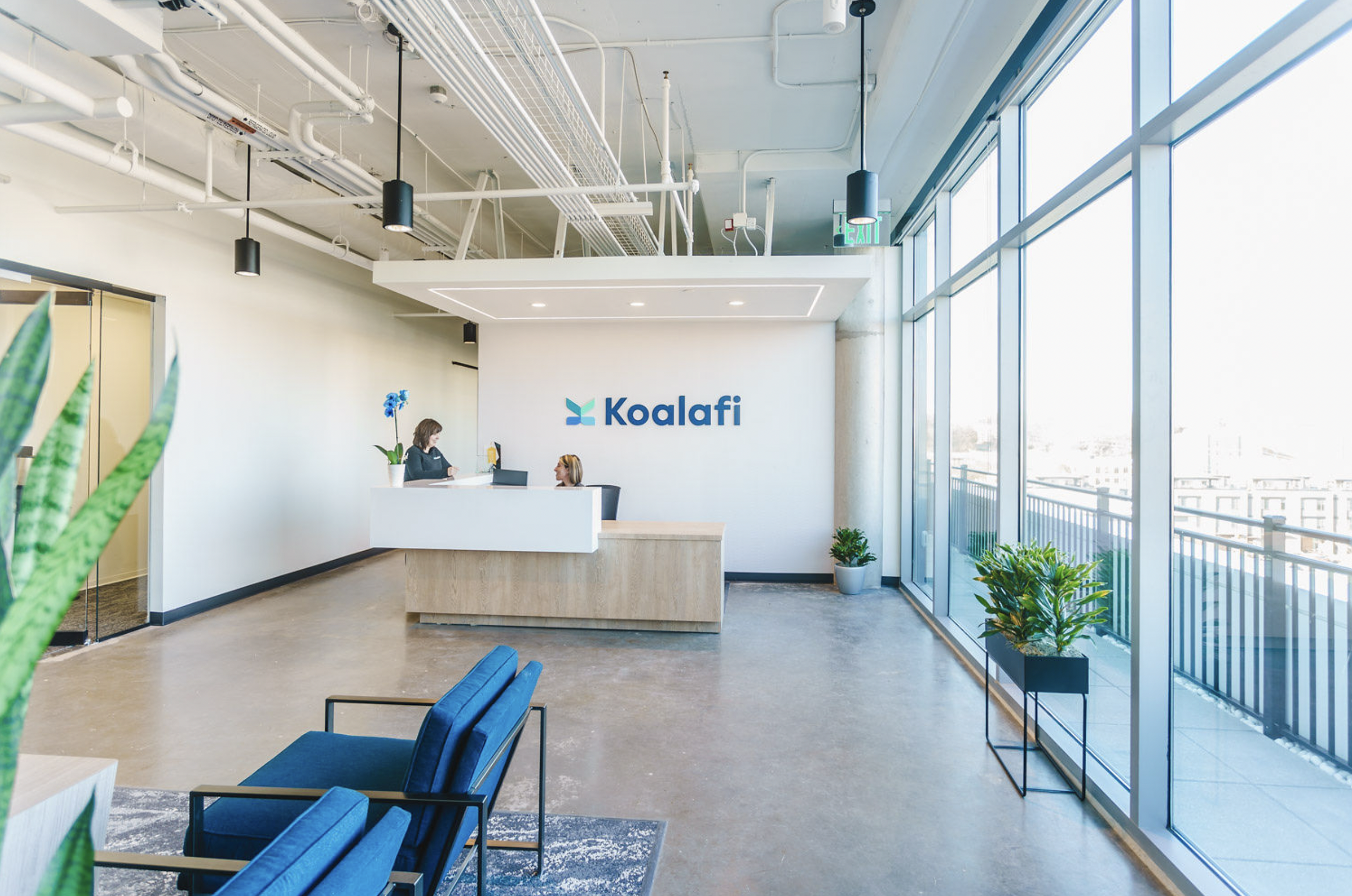 Koalafi_Lobby Lobby at Koalafi in Richmond, va.